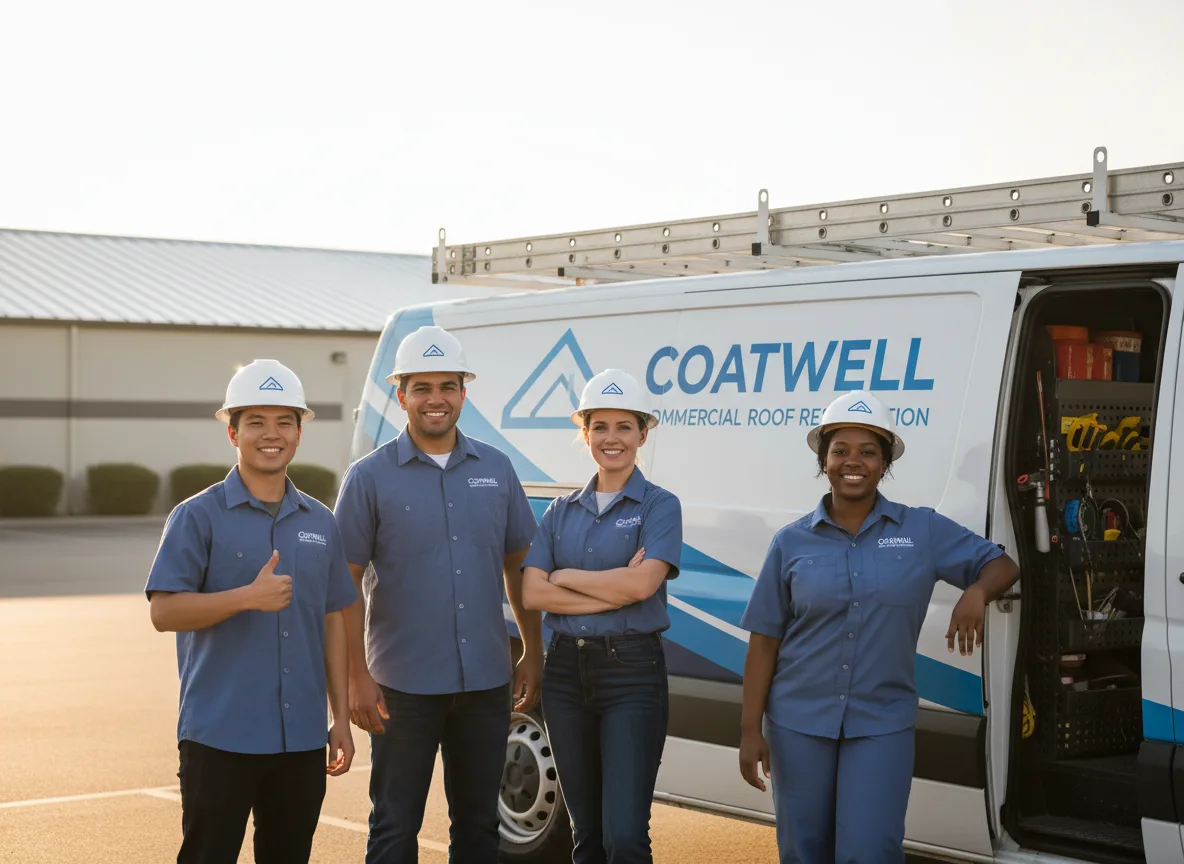 Commercial roof coating company in West Stockholm, NY